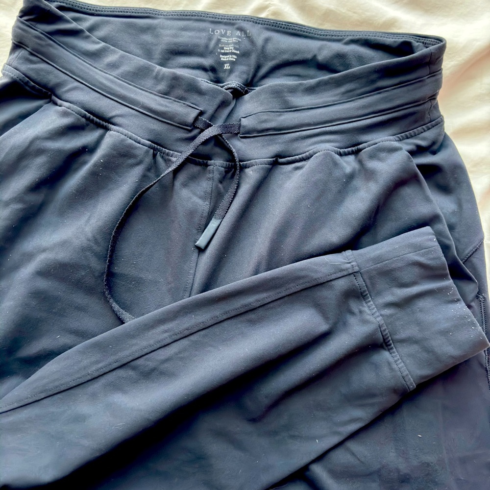 Love All Navy Sweatpants XL